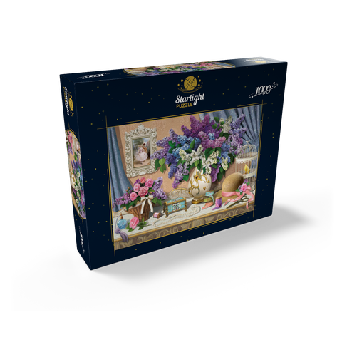 Accessories & Lilac 1000 Jigsaw Puzzle box view2