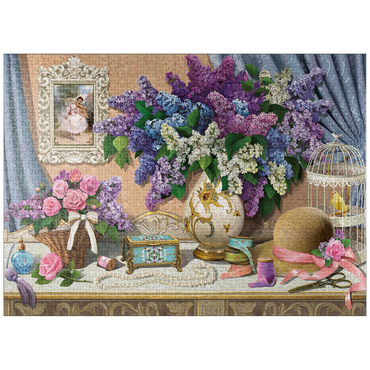 puzzleplate Accessories & Lilac 1000 Jigsaw Puzzle