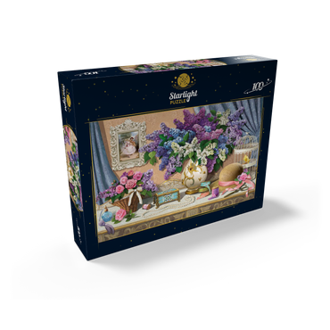 Accessories & Lilac 100 Jigsaw Puzzle box view2