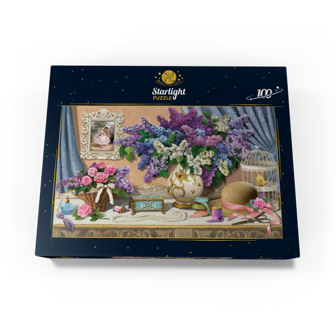 Accessories & Lilac 100 Jigsaw Puzzle box view3