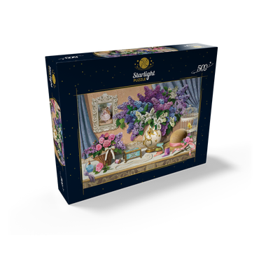 Accessories & Lilac 500 Jigsaw Puzzle box view2