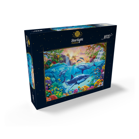 The World Under the Sea 1000 Jigsaw Puzzle box view2