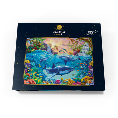 The World Under the Sea 1000 Jigsaw Puzzle box view3