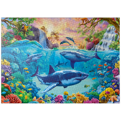 puzzleplate The World Under the Sea 1000 Jigsaw Puzzle