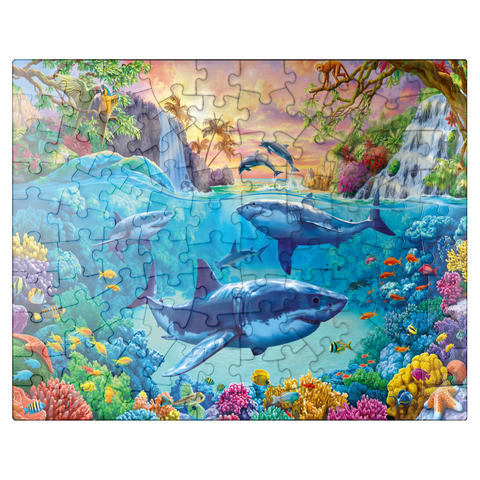 puzzleplate The World Under the Sea 100 Jigsaw Puzzle