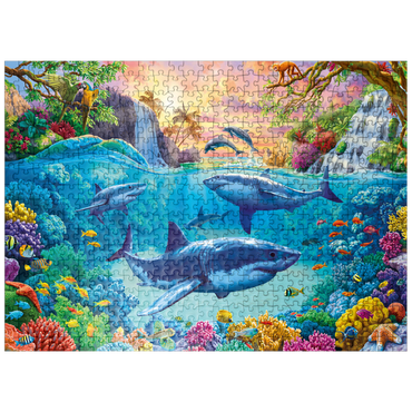 puzzleplate The World Under the Sea 500 Jigsaw Puzzle