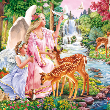 Angels & Deers 1000 Jigsaw Puzzle 3D Modell