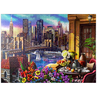 puzzleplate Night City 1000 Jigsaw Puzzle