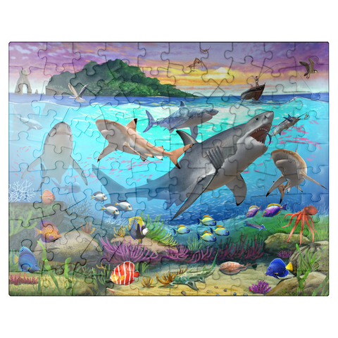 puzzleplate World Under Water 100 Jigsaw Puzzle