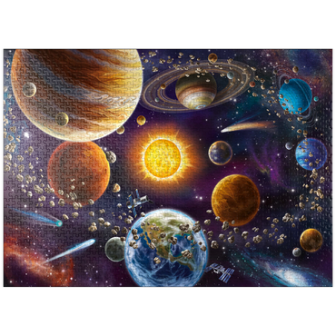 puzzleplate Space 1000 Jigsaw Puzzle