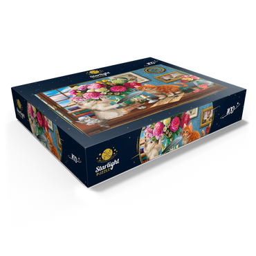 Petals & Paws 100 Jigsaw Puzzle box view1