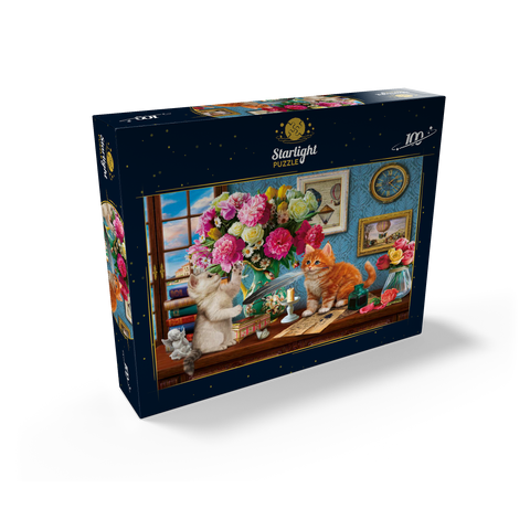 Petals & Paws 100 Jigsaw Puzzle box view2