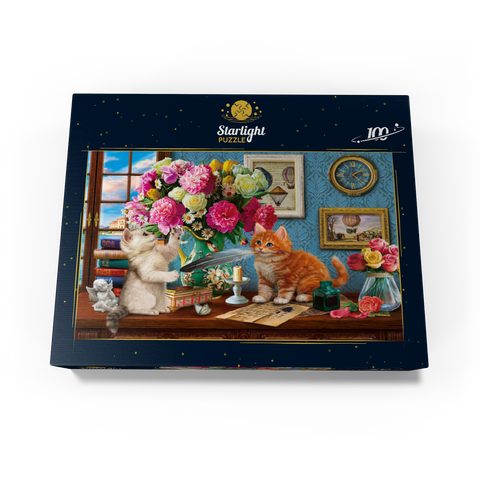 Petals & Paws 100 Jigsaw Puzzle box view3