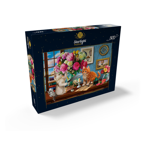 Petals & Paws 500 Jigsaw Puzzle box view2