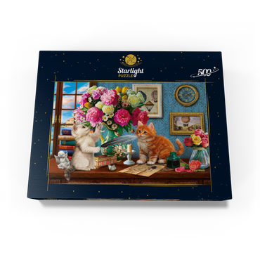 Petals & Paws 500 Jigsaw Puzzle box view3