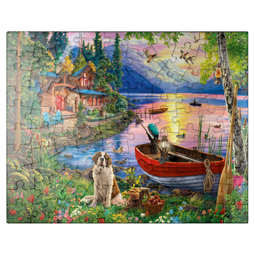 puzzleplate Weekend Retreat 100 Jigsaw Puzzle