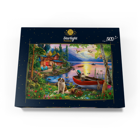 Weekend Retreat 500 Jigsaw Puzzle box view3