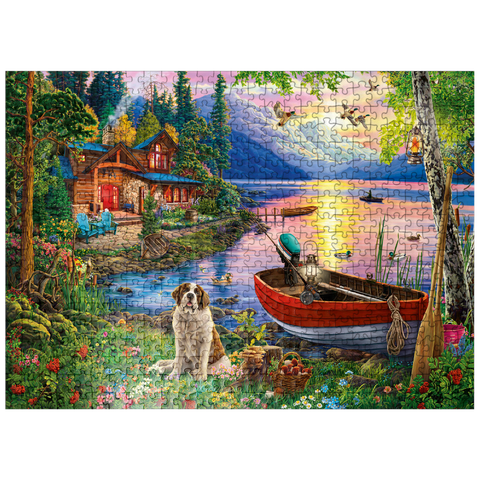 puzzleplate Weekend Retreat 500 Jigsaw Puzzle