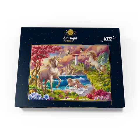 Fabulous Unicorns 1000 Jigsaw Puzzle box view3