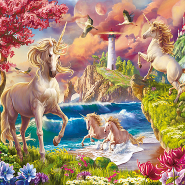 Fabulous Unicorns 100 Jigsaw Puzzle 3D Modell