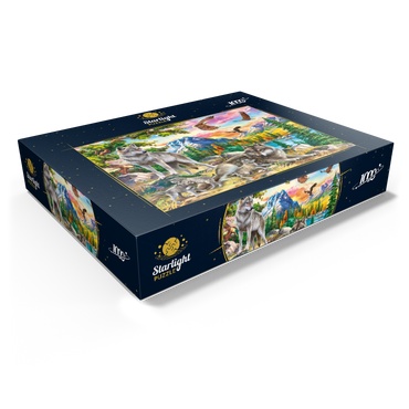 Wolves and Eagles 1000 Jigsaw Puzzle box view1