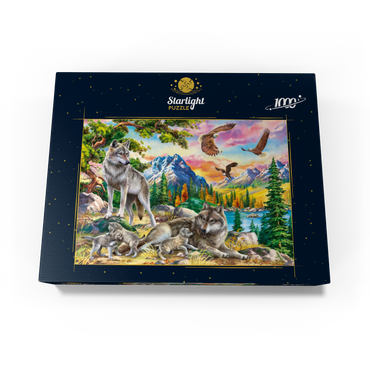 Wolves and Eagles 1000 Jigsaw Puzzle box view3