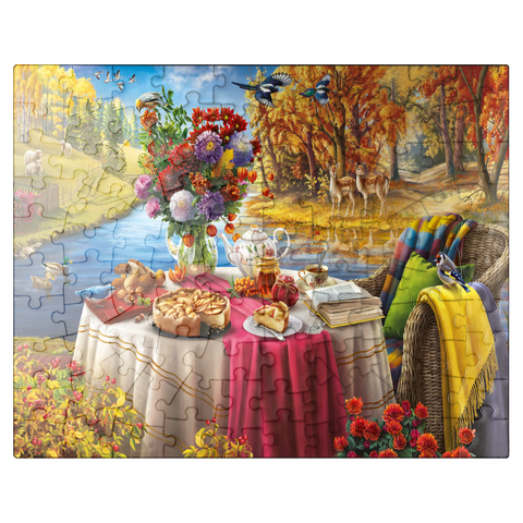 puzzleplate Autumn Still Life 100 Jigsaw Puzzle