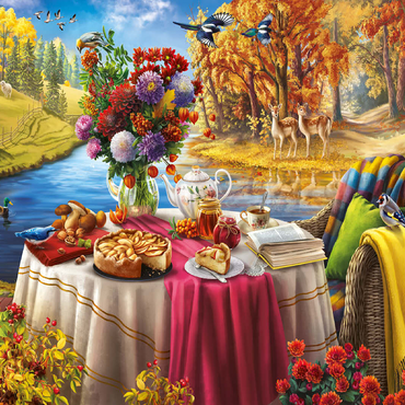 Autumn Still Life 100 Jigsaw Puzzle 3D Modell