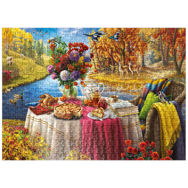 puzzleplate Autumn Still Life 500 Jigsaw Puzzle