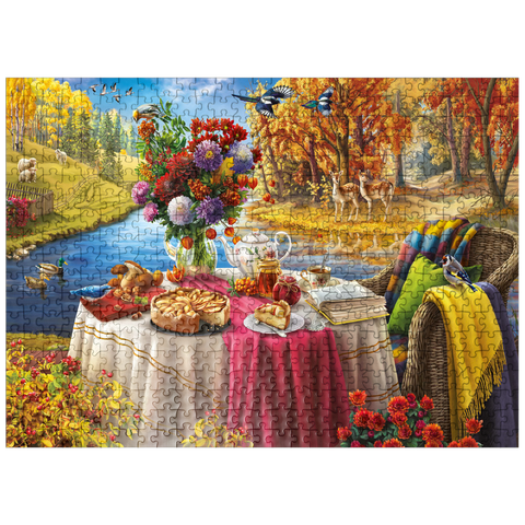 puzzleplate Autumn Still Life 500 Jigsaw Puzzle