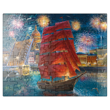 puzzleplate Scarlet Sails 100 Jigsaw Puzzle