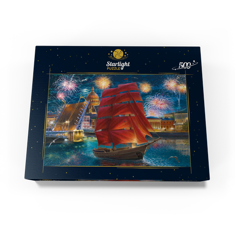 Scarlet Sails 500 Jigsaw Puzzle box view3