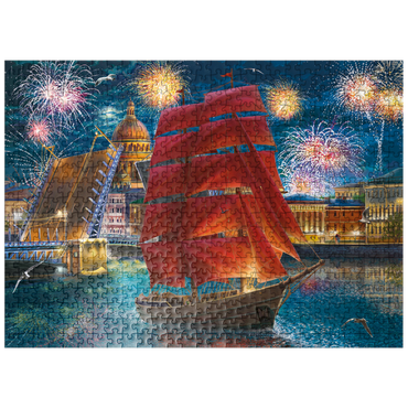 puzzleplate Scarlet Sails 500 Jigsaw Puzzle