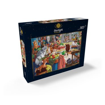 Kittens in the Kitchen 500 Jigsaw Puzzle box view2