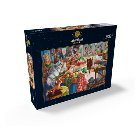 Kittens in the Kitchen 500 Jigsaw Puzzle box view2