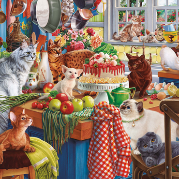 Kittens in the Kitchen 500 Jigsaw Puzzle 3D Modell