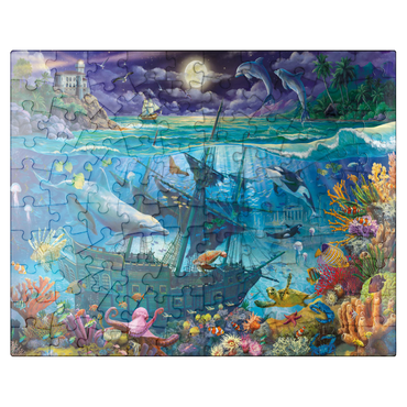 puzzleplate Evening Undersea 100 Jigsaw Puzzle