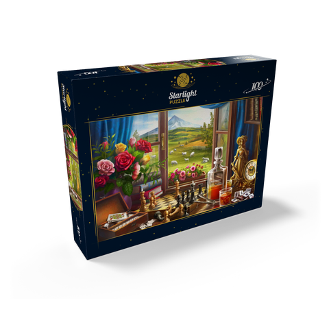 Games in the Mountains 100 Jigsaw Puzzle box view2