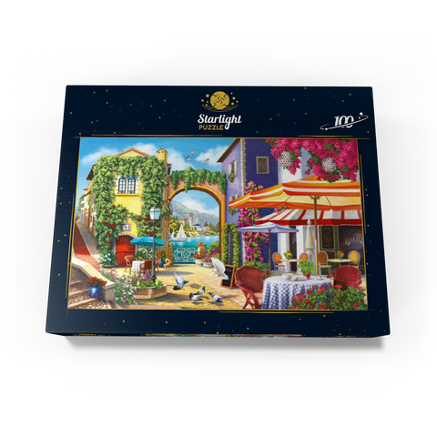 Sunny City by the Sea 100 Jigsaw Puzzle box view3