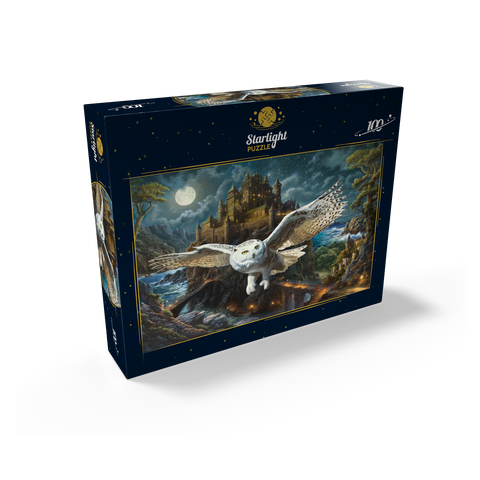 Magic Owl and Castle 100 Jigsaw Puzzle box view2