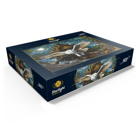 Magic Owl and Castle 500 Jigsaw Puzzle box view1