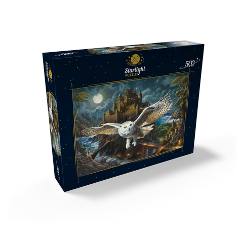 Magic Owl and Castle 500 Jigsaw Puzzle box view2