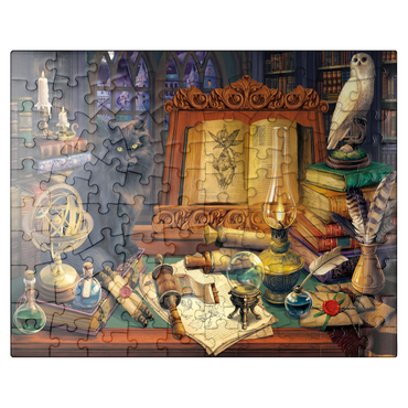 puzzleplate Magic Library 100 Jigsaw Puzzle