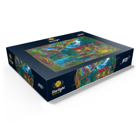 Owls & Night House 1000 Jigsaw Puzzle box view1