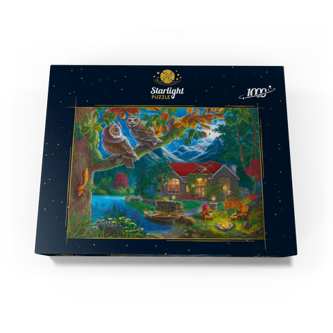 Owls & Night House 1000 Jigsaw Puzzle box view3