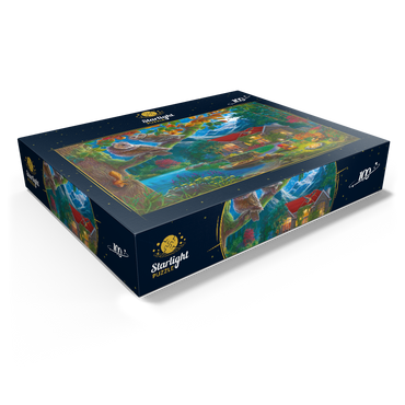 Owls & Night House 100 Jigsaw Puzzle box view1