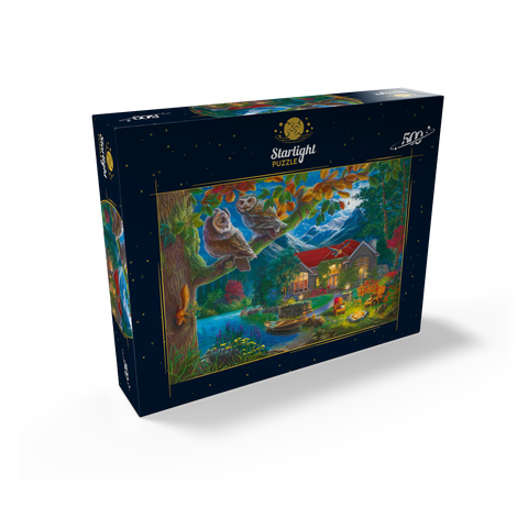 Owls & Night House 500 Jigsaw Puzzle box view2