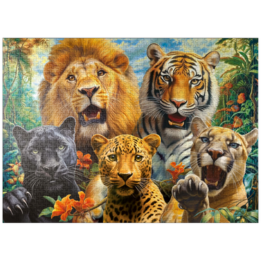 puzzleplate Selfies of Wildcats 1000 Jigsaw Puzzle