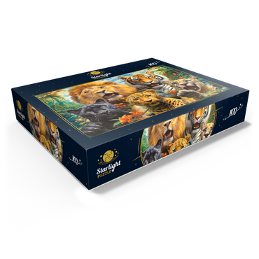 Selfies of Wildcats 100 Jigsaw Puzzle box view1