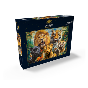 Selfies of Wildcats 500 Jigsaw Puzzle box view2